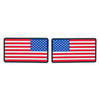 Emblemat FLAGA USA Duża  2szt.