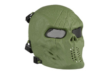 Maska Tactical Skull - oliwkowa