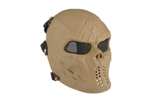 Maska Tactical Skull - Tan