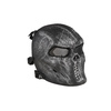Maska Tactical Skull - Silver