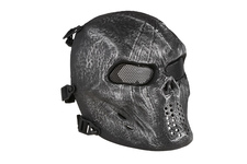 Maska Tactical Skull - Silver