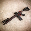 Replika karabinka CM16 SRXL Red Edition