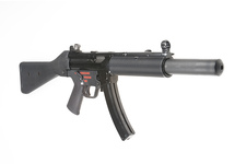 Replika pistoletu maszynowego Apache SD1 (Fixed Stock Version) - czarny