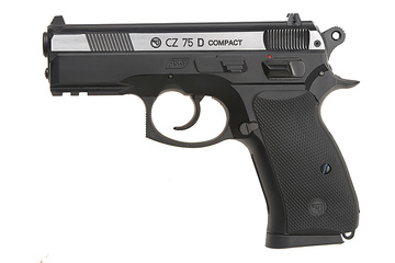 Pistolet wiatrówka CZ 75D Compact Dual tone