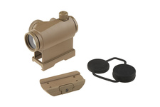 Replika celownika kolimatorowego Compact III (montaż wysoki + niski)  - tan
