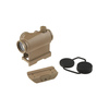 Replika celownika kolimatorowego Compact III (montaż wysoki + niski)  - tan
