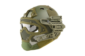 Replika Hełmu FAST Gunner (PJ) - Olive Drab
