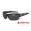 Okulary Wiley X VALOR - Polarized Smoke Grey / Kryptek Typhon