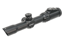 Luneta celownicza UTG 1-8X28 30mm CQB, 36-kolorów "Glass Circle Dot"