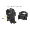 Luneta celownicza UTG 4-16x56 30mm AO, G4 Dot Reticle, montaż QD
