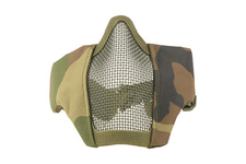 Maska Stalker Evo z montażem do hełmu FAST - Woodland