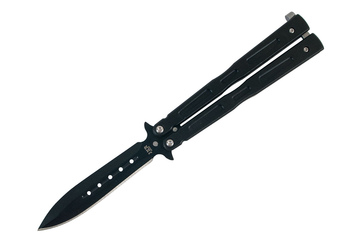 Nóż JOKER "MOTYLEK" Inox 10 cm Black