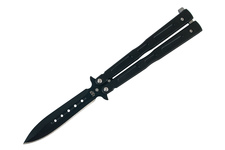 Nóż JOKER "MOTYLEK" Inox 10 cm Black