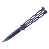 Nóż JOKER "MOTYLEK" Boreal Rainbow 10 cm