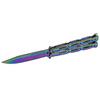 Nóż JOKER "MOTYLEK" Boreal Rainbow 10 cm