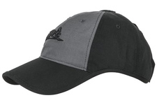 Czapka Logo Cap - PolyCotton Ripstop - Czarna / Shadow Grey