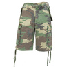 Szorty MIL-TEC Paratrooper Woodland Prewash