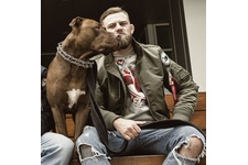 Kurtka Pit Bull Camino Bomber Olive Green