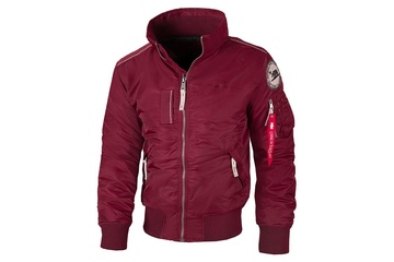 Kurtka Pit Bull Camino Bomber Burgundy