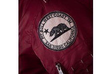 Kurtka Pit Bull Camino Bomber Burgundy