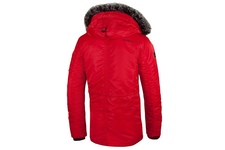 Zimowa kurtka z kapturem Pit Bull Old Cliffs Red