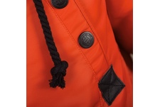 Zimowa kurtka z kapturem Pit Bull Old Cliffs Orange