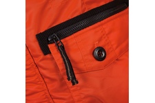 Zimowa kurtka z kapturem Pit Bull Old Cliffs Orange