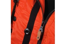 Zimowa kurtka z kapturem Pit Bull Old Cliffs Orange