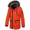 Zimowa kurtka z kapturem Pit Bull Old Cliffs Orange