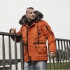 Zimowa kurtka z kapturem Pit Bull Old Cliffs Orange