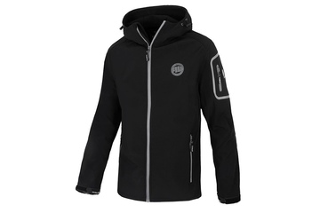 Kurtka z kapturem Pit Bull Softshell Midvale Black