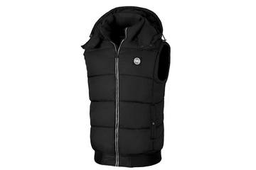Kamizelka z kapturem Pit Bull Walpen Black
