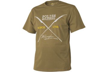 t-shirt Helikon Polish Multitool coyote