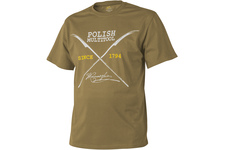 t-shirt Helikon Polish Multitool coyote
