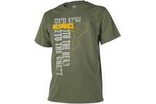 t-shirt Helikon Travel Advice Mozambique olive green