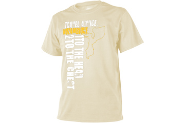 t-shirt Helikon Travel Advice Mozambique khaki