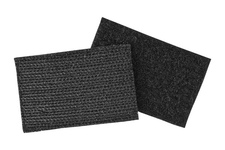 naszywka velcro flaga Polski standard 7,2 x 4,5 cm, czarne obszycie