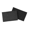 naszywka velcro flaga Polski standard 7,2 x 4,5 cm, czarne obszycie