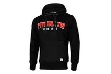 Bluza z kapturem Pit Bull Welcome To Gangland 17 - Czarna