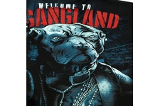 Bluza z kapturem Pit Bull Welcome To Gangland 17 - Czarna