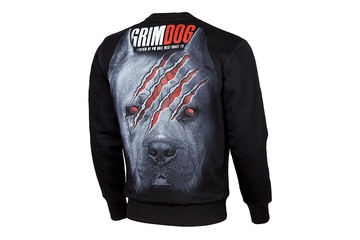 Bluza Pit Bull Grim Dog - Czarna