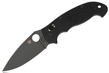 Nóż Spyderco C95GPBBK2 Manix-2 XL Plainedge Black Blade