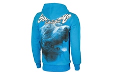 Bluza z kapturem Pit Bull San Diego Dog Royal Blue