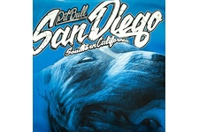Bluza z kapturem Pit Bull San Diego Dog Royal Blue