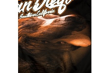 Bluza z kapturem Pit Bull San Diego Dog - Czarna