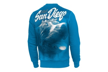 Bluza Pit Bull San Diego Dog - Niebieska