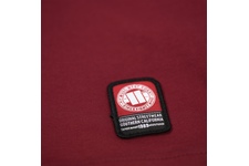 Koszulka Pit Bull Classic Logo - Bordowa