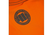 Koszulka Pit Bull Classic Logo - Pomarańczowa