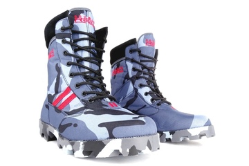 buty Double Red Jungle Black/Blue Camo