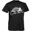 t-shirt Helikon szkielet kameleona czarny